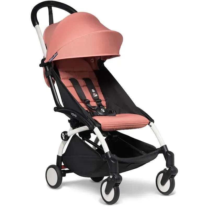 Babyzen - Yoyo2 Stroller & Color Pack 6M+ Combo, White Frame/Ginger Pack Image 1