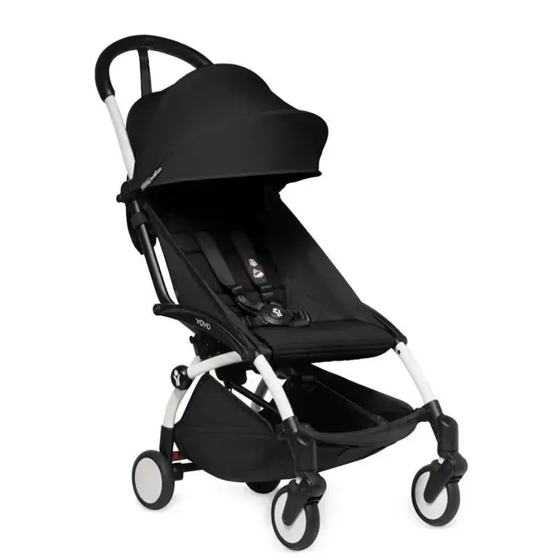 Babyzen - Yoyo2 Stroller & Color Pack 6M+ Combo, White Frame/Black Pack 1 Image 1