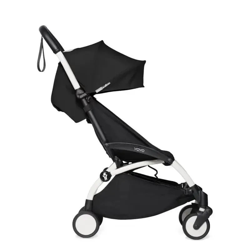 Stokke - Yoyo2 Stroller & Color Pack 6M+ Combo, White Frame/Black Pack Image 4