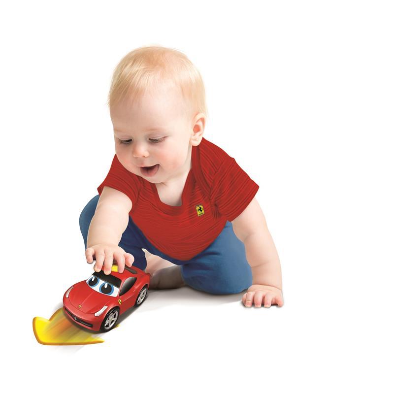 BB Junior Play & Go Ferrari Touch & Go, Assorted Cars, 1-Pack, Red Image 2