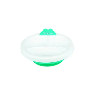 Bblüv Plato Warm Feeding Plate for Baby in Aqua Color Image 1