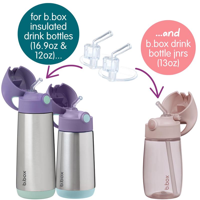 Bbox - 2Pk Replacement Straw Tops Image 3