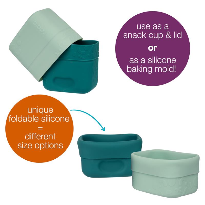 Bbox - Silicone Snack Cups Forest Image 3