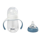 Beaba - 2-in-1 Bottle To Sippy Learning Cup, Rain Image 4