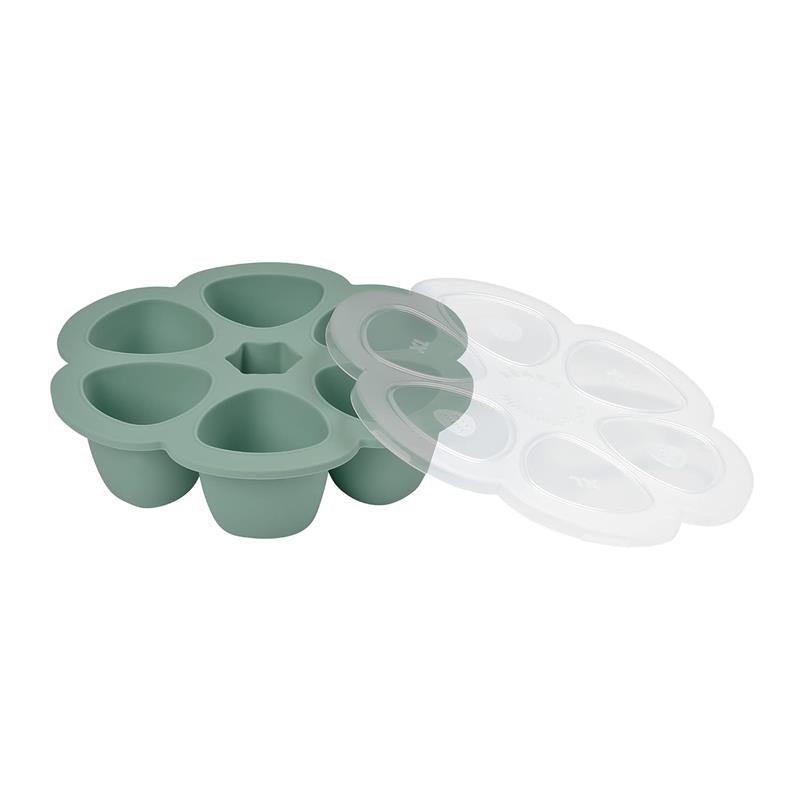 Beaba - 5 Oz Multiportions Silicone Baby Food Storage Container, Sage Image 3