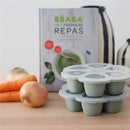 Beaba - 5 Oz Multiportions Silicone Baby Food Storage Container, Sage Image 5