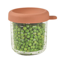 Beaba 8oz Glass Baby Food Jar, Terracotta Image 2