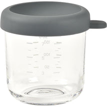 Beaba 8Oz Glass Baby Food Jars, Mineral Image 1