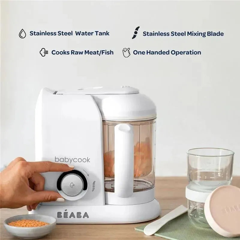 Beaba - Babycook Solo 4 in 1 Baby Food Maker, Eucalyptus Image 4