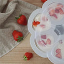 Beaba - Multiportions Silicone Baby Food Storage Container, Cloud Image 6