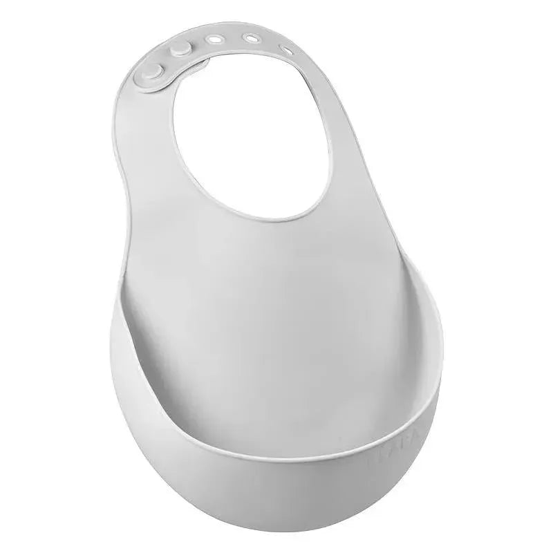 Beaba - Silicone Baby Bib, Cloud Image 2