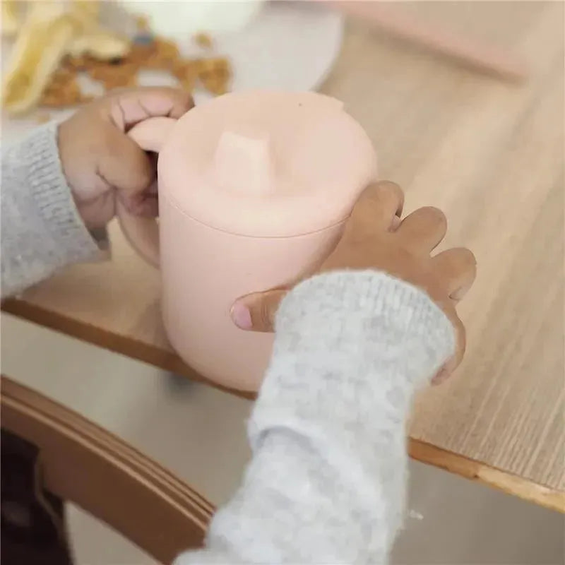 Beaba - Silicone Training Cup, Rose Image 5