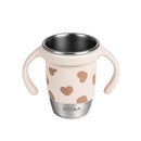 Beaba Stainless Steel 360 Learning Cup, Big Love Image 6