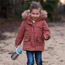 Beaba - Stainless Steel Kids Water Bottle, Rain Image 4