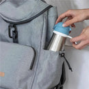 Beaba - Stainless Steel Kids Water Bottle, Rain Image 5