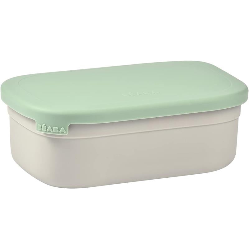 Beaba Stainless Steel Lunch Box, Sage Image 4
