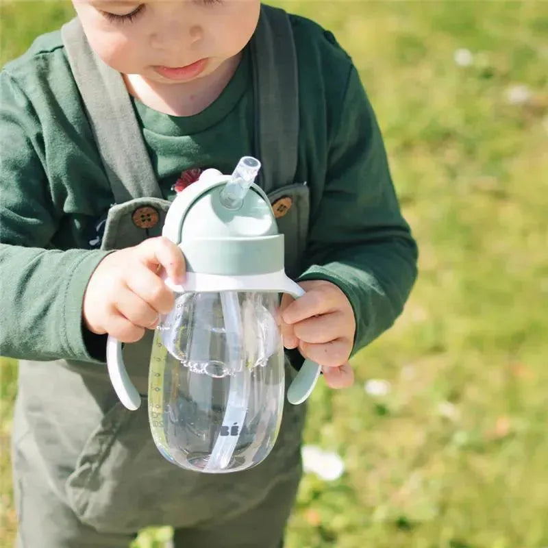 Beaba - Straw Sippy Cup, Sage Image 4