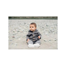 Beba Bean Knit Hoodie Grey Image 2