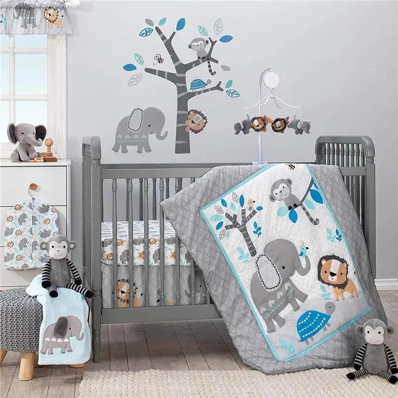 Bedtime Originals Jungle Fun Wall Decals, Tree & Animals Image 3