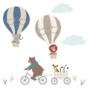 Bedtime Originals - Up Up & Away Hot Air Ballon Animals Wall Decals Image 1