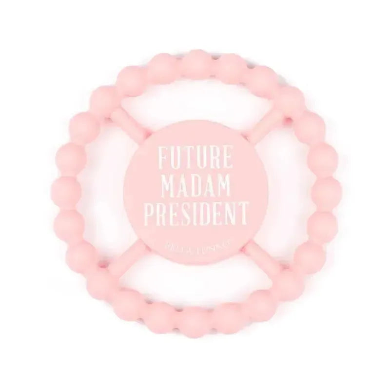 Bella Tunno - Future Madam President Happy Teether, Pink Image 1