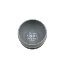 Bella Tunno Happy Meal Silicone Wonder Bowl Grey Image 1