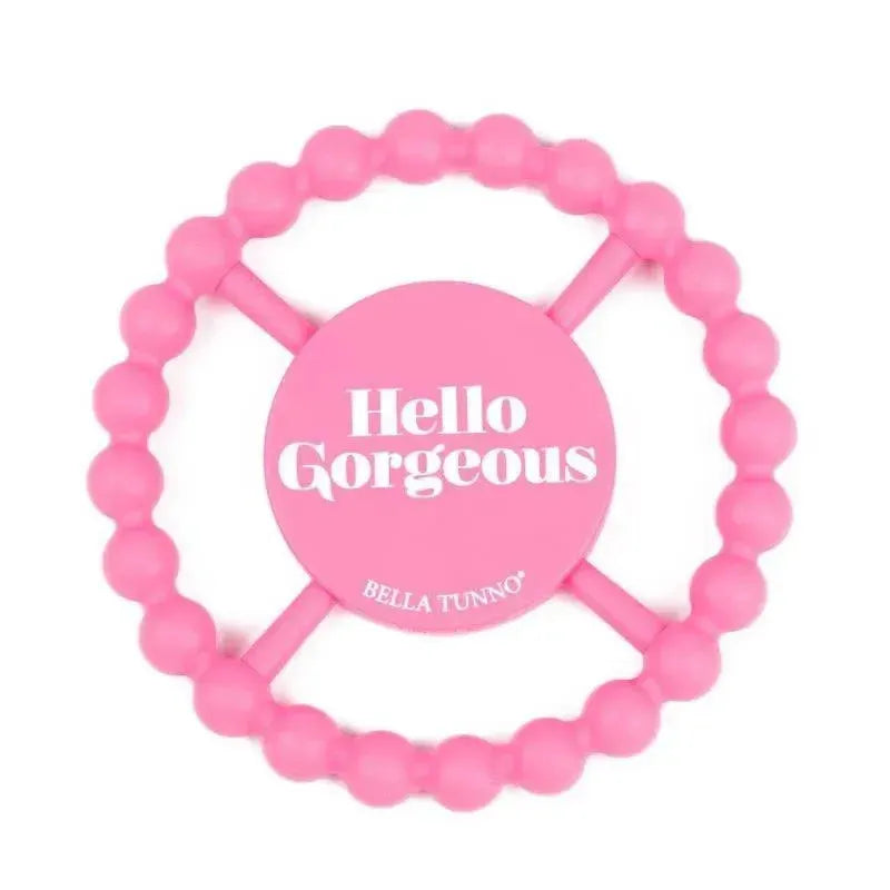 Bella Tunno - Hello Gorgeous Teether, Pink Image 1