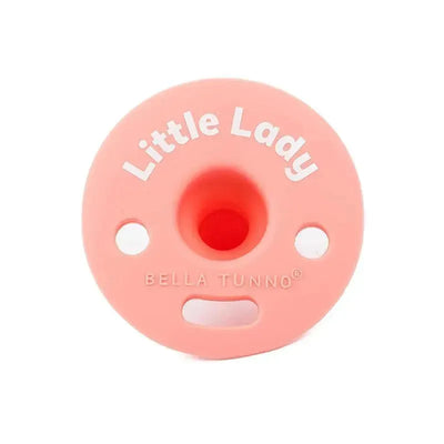 Bella Tunno - Little Lady Bubbi Pacifier, Light Pink Image 1