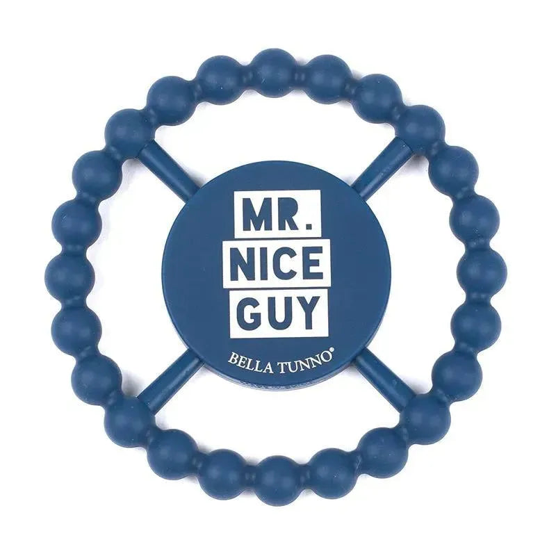 Bella Tunno - Mr Nice Guy Happy Teether, Navy Image 1