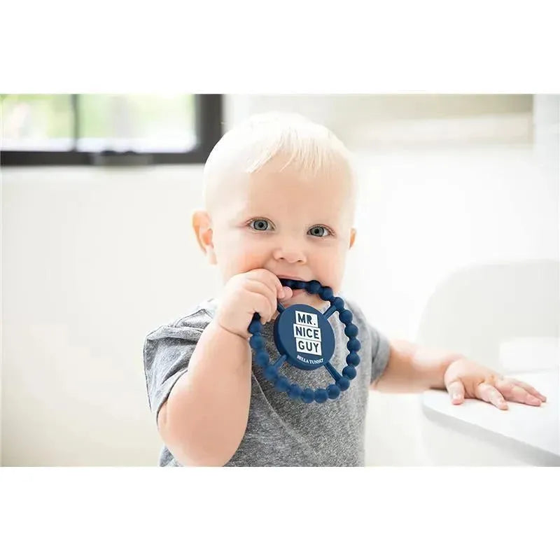 Bella Tunno - Mr Nice Guy Happy Teether, Navy Image 2