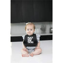 Bella Tunno - Peace, Love, Taco Wondr Bib, Black Image 2