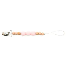 Bella Tunno Pink Pacifier Clip Image 1