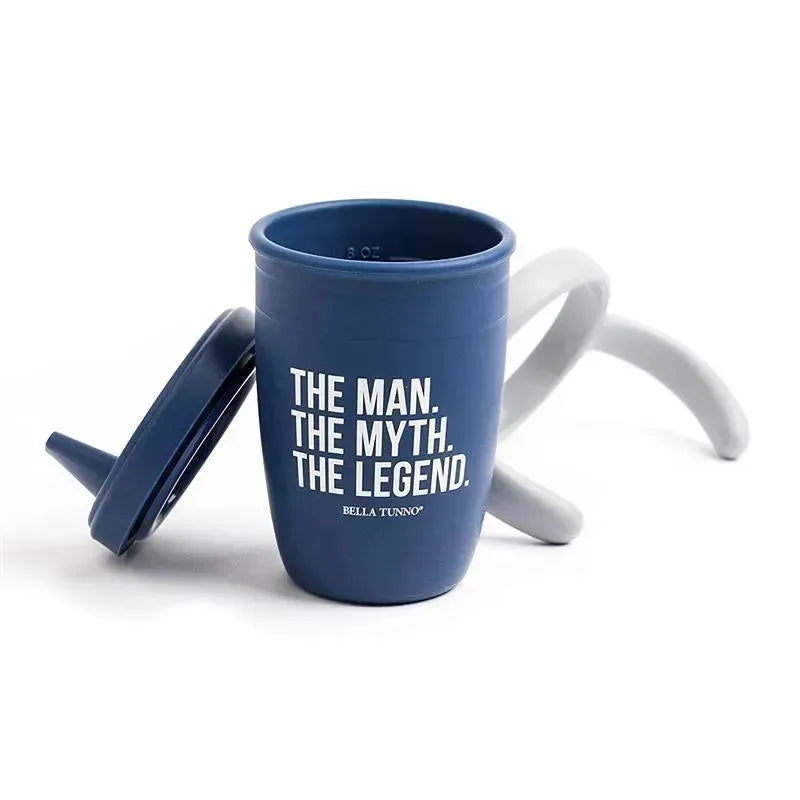 Bella Tunno - The Man Happy Sippy Cup, Navy Image 3