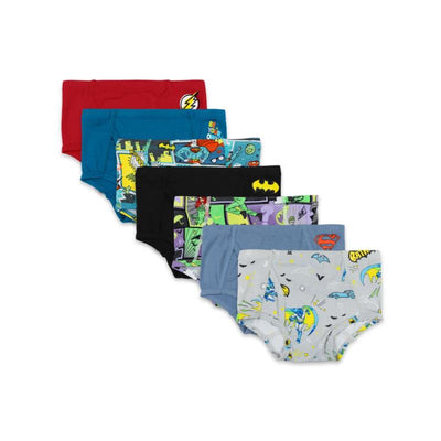 Bellabu Bear - 7-Pack Batman Kids Bamboo Underwear, 2/3T Image 1