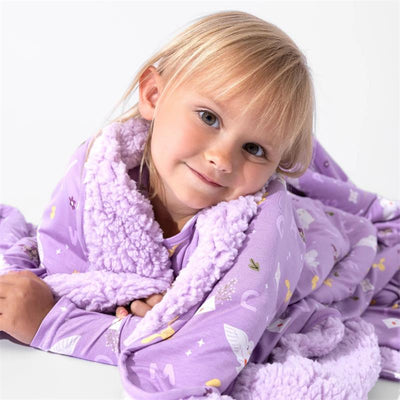 Bellabu Bear - Harry Potter Hedwig's Magical Mail Bamboo Blanket Image 1