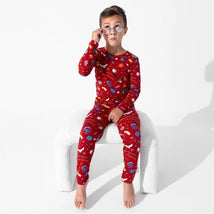 Bellabu Bear - Harry Potter Hogwarts Express Bamboo Blanket Bamboo Kids Pajamas Image 1