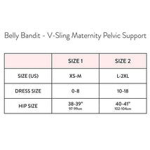 Belly Bandit – V-Sling Pelvic Support Band, Black, X-Large Image 2