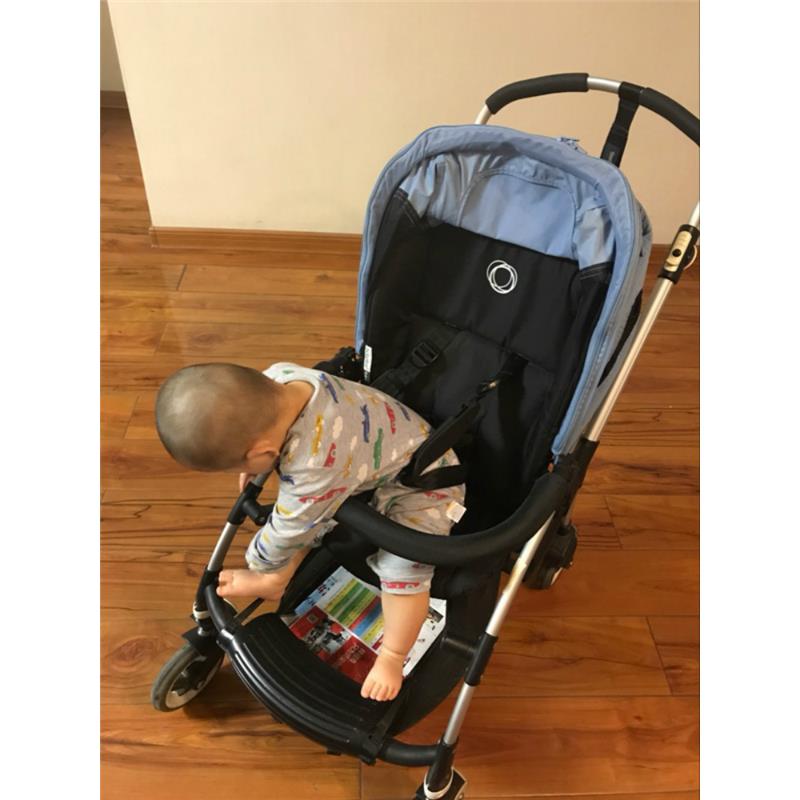 Belly Bar For Bugaboo Bee, Pu Coated Fabric in Black Image 4