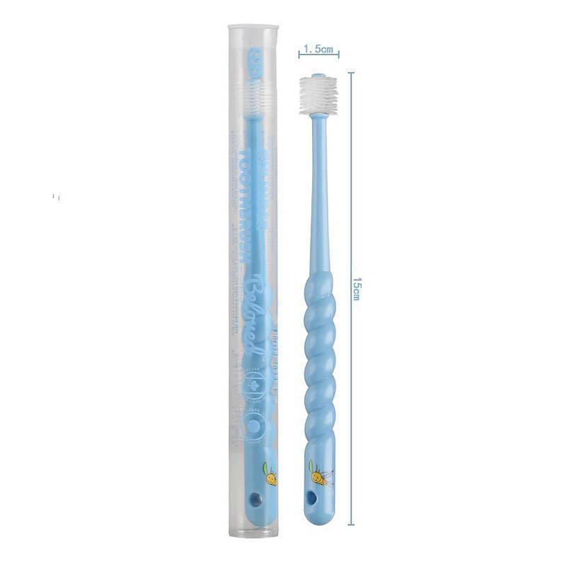 Beloved Baby - Cylinder Toothbrush, Blue 2Y + Image 3