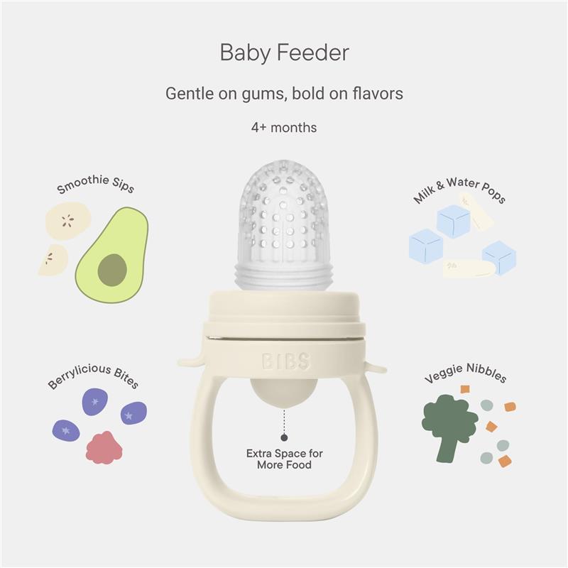 Bibs - Baby Feeder Fossil Grey Image 4
