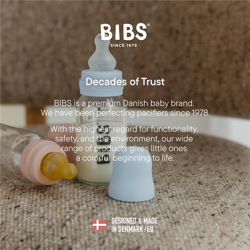 Bibs - Baby Plastic Bottle With Latex Nipple 150Ml, Blush Image 6