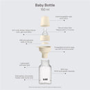 Bibs - Baby Plastic Bottle With Silicone Nipple 150Ml, Blush Image 2