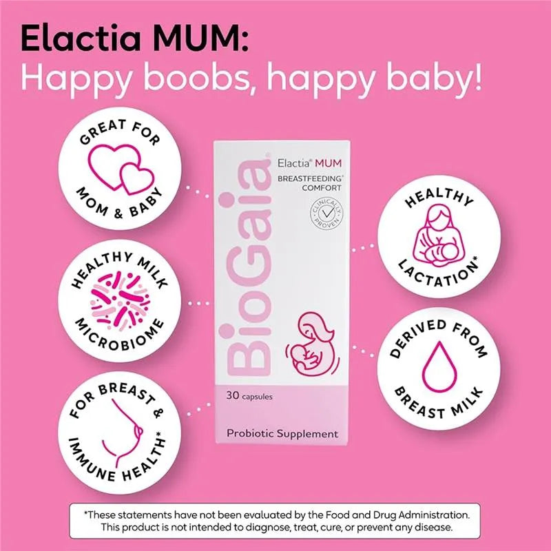Biogaia - Elactia Breastfeeding Probiotic Image 3