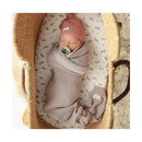 Bleu La La - 100% Luxury Cotton Swaddle Receiving Baby Blanket, Sheep Ivory Image 3