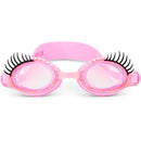 Bling 2O - Girls' Glam Splash Lash Swimming Goggles with UV Protection, Ages 3+, Pink Image 3