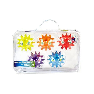Bling 2o Spike Bling Buddiez Water Play 5-Pack Set, Assorted Colors Image 2