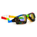 Bling2o Jet Black Gamer Kids' Swim Goggles Image 3