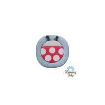 Blooming Baby Scrubbie Ladybug Red and Blue Image 1