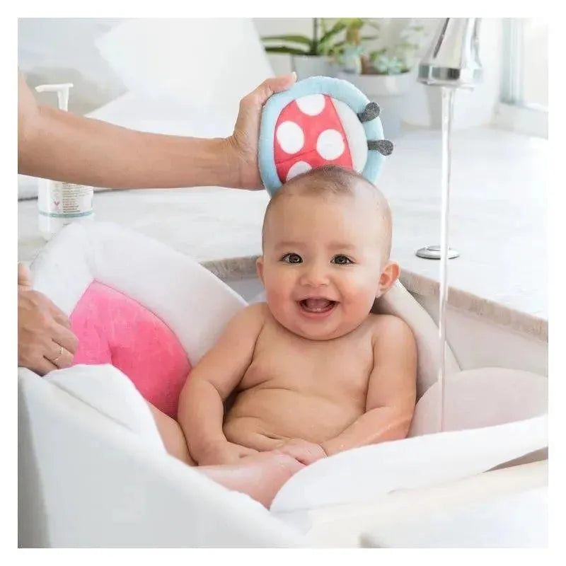 Blooming Baby Scrubbie Ladybug Red and Blue Image 3