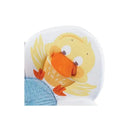 Blooming Bath - Baby Tub Flower Bath Mat Sink Cushion, Duck Yellow Image 4